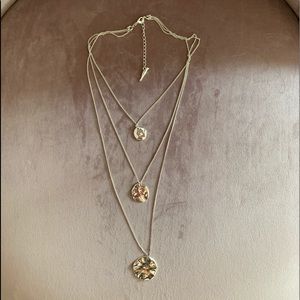 Chloe + Isabel 3 Row Paillette Graduated Pendant